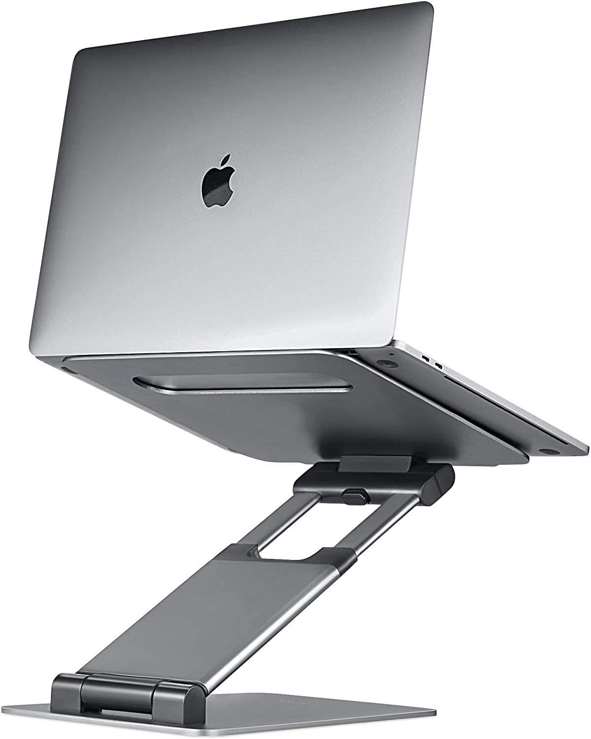 Lifelong Ergonomic Laptop Stand For Desk, Adjustable Height Up To 20", Fits All MacBook, Laptops 11 to 17 Inches